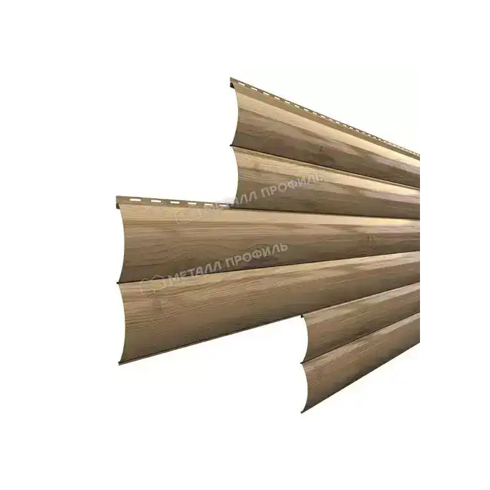 Металлический сайдинг Woodstock-Н Металл-Профиль ECOSTEEL Сосна 28х330
